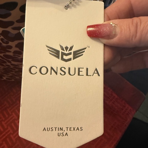 Consuela Leopard Print Tote with Multicolor Straps - Picture 11 of 14